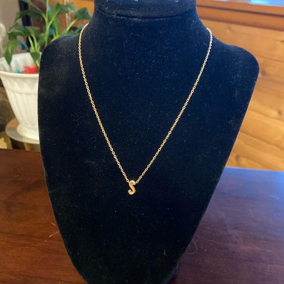 Jewelry - Adorable S Initial Necklace